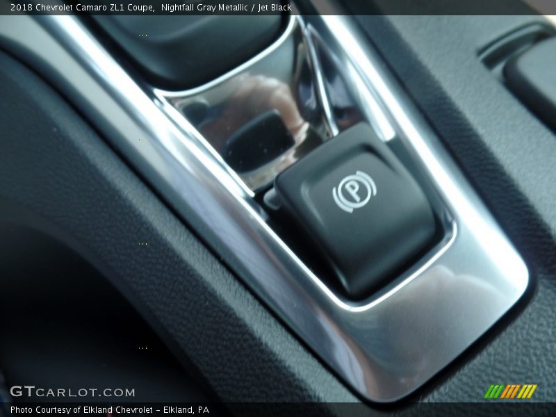 Nightfall Gray Metallic / Jet Black 2018 Chevrolet Camaro ZL1 Coupe