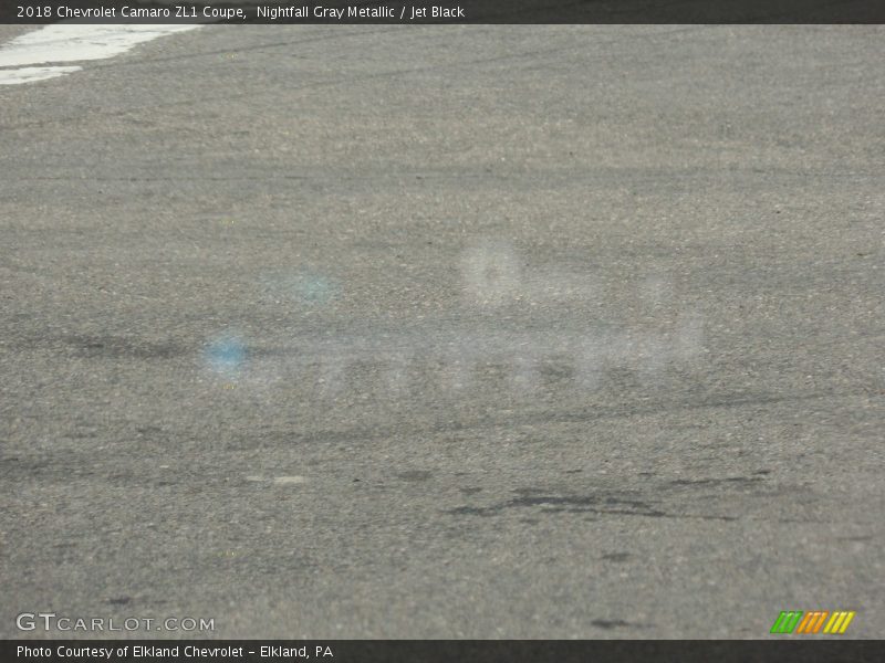 Nightfall Gray Metallic / Jet Black 2018 Chevrolet Camaro ZL1 Coupe