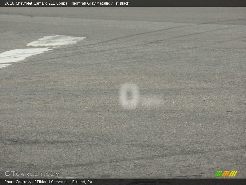 Nightfall Gray Metallic / Jet Black 2018 Chevrolet Camaro ZL1 Coupe