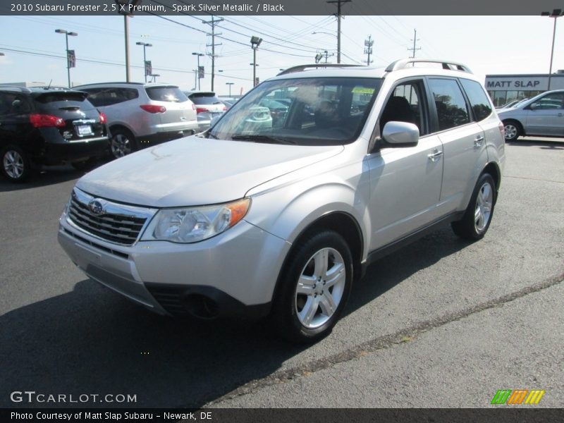 Spark Silver Metallic / Black 2010 Subaru Forester 2.5 X Premium
