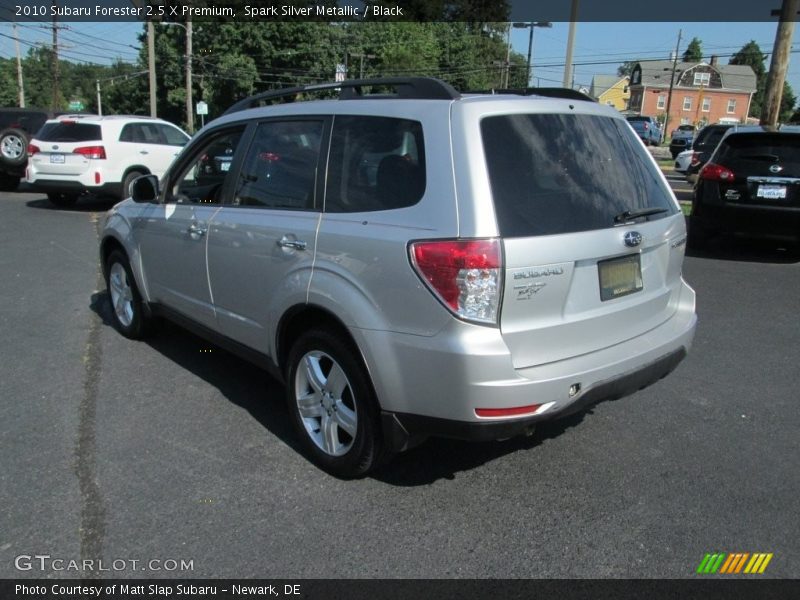 Spark Silver Metallic / Black 2010 Subaru Forester 2.5 X Premium