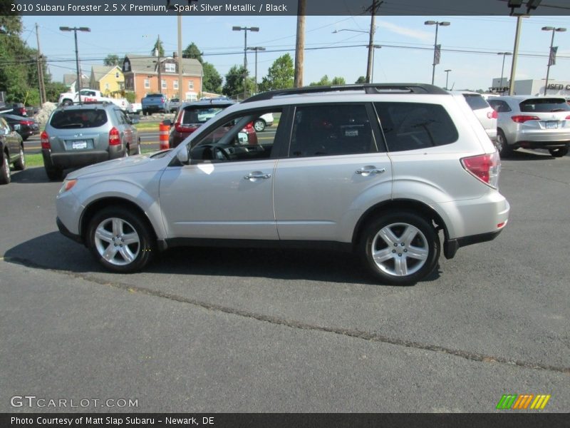 Spark Silver Metallic / Black 2010 Subaru Forester 2.5 X Premium