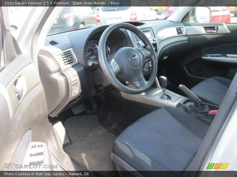 Spark Silver Metallic / Black 2010 Subaru Forester 2.5 X Premium