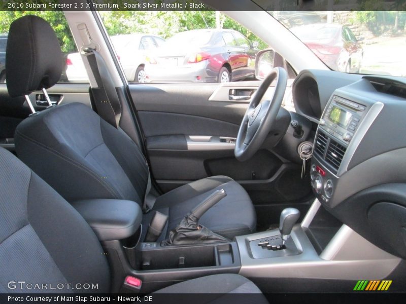 Spark Silver Metallic / Black 2010 Subaru Forester 2.5 X Premium
