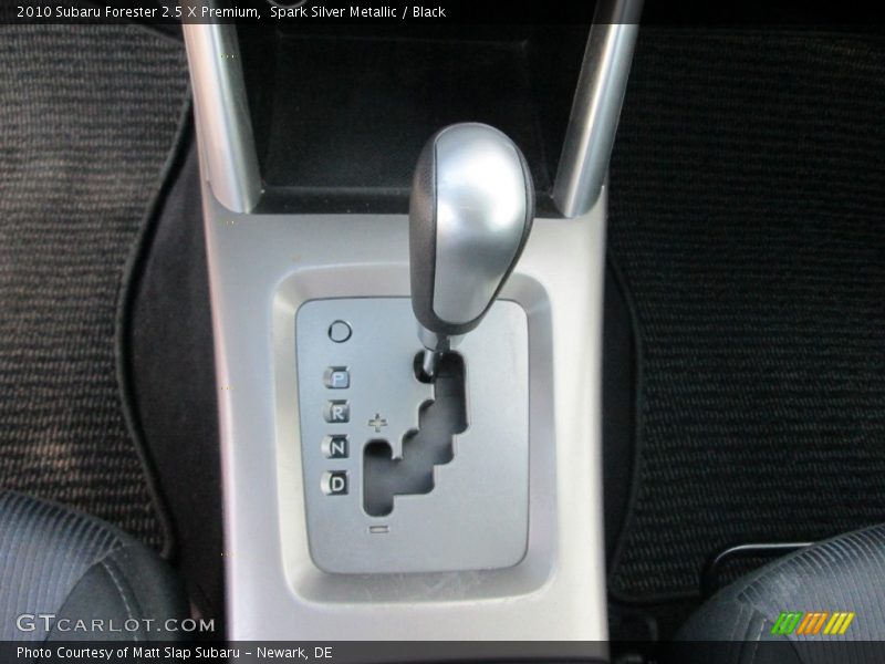 Spark Silver Metallic / Black 2010 Subaru Forester 2.5 X Premium