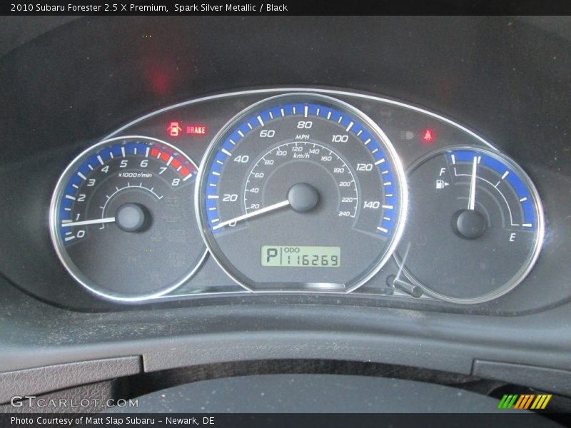 Spark Silver Metallic / Black 2010 Subaru Forester 2.5 X Premium