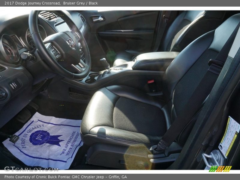 Bruiser Grey / Black 2017 Dodge Journey Crossroad