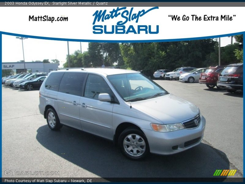 Starlight Silver Metallic / Quartz 2003 Honda Odyssey EX