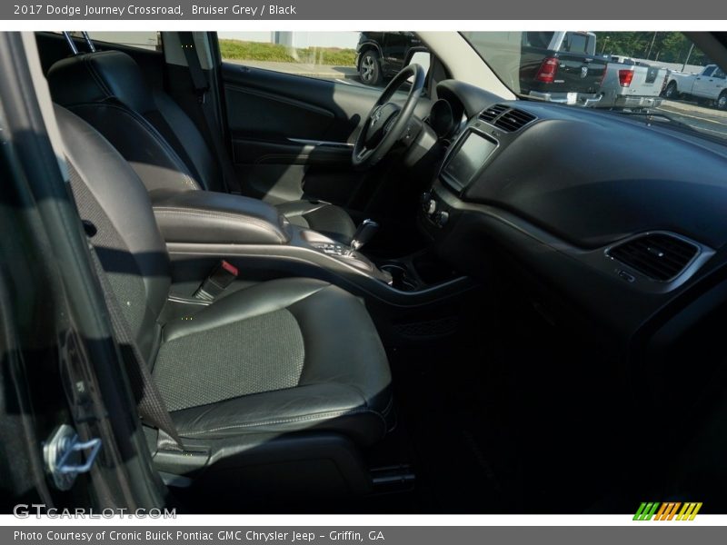 Bruiser Grey / Black 2017 Dodge Journey Crossroad