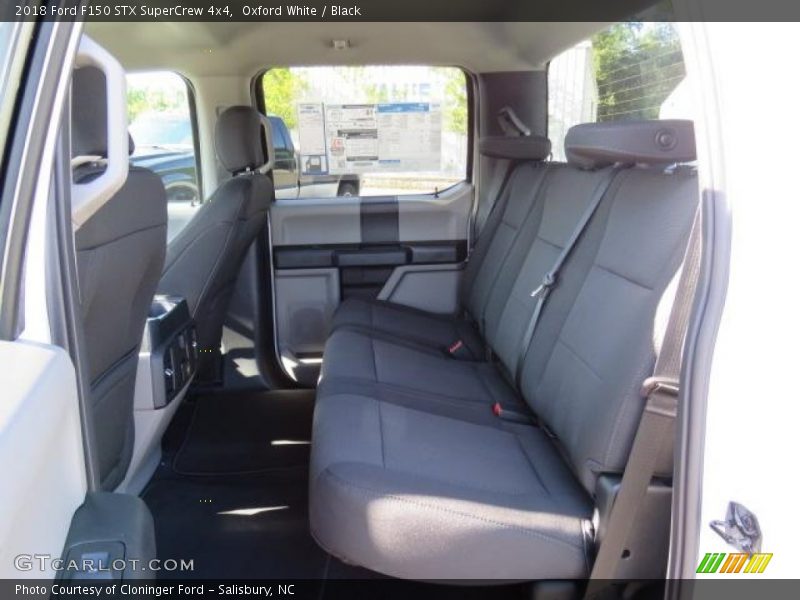 Oxford White / Black 2018 Ford F150 STX SuperCrew 4x4