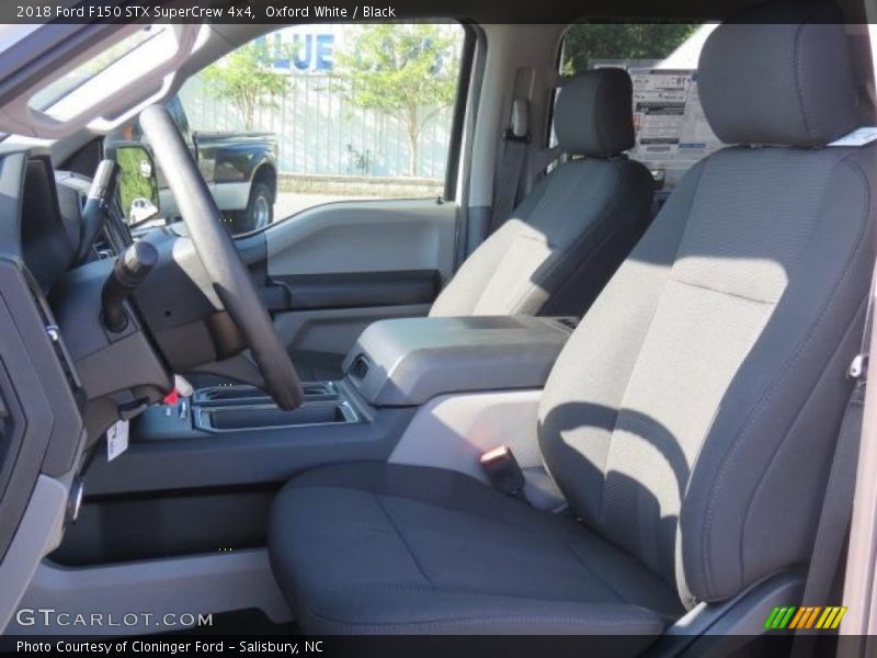 Oxford White / Black 2018 Ford F150 STX SuperCrew 4x4