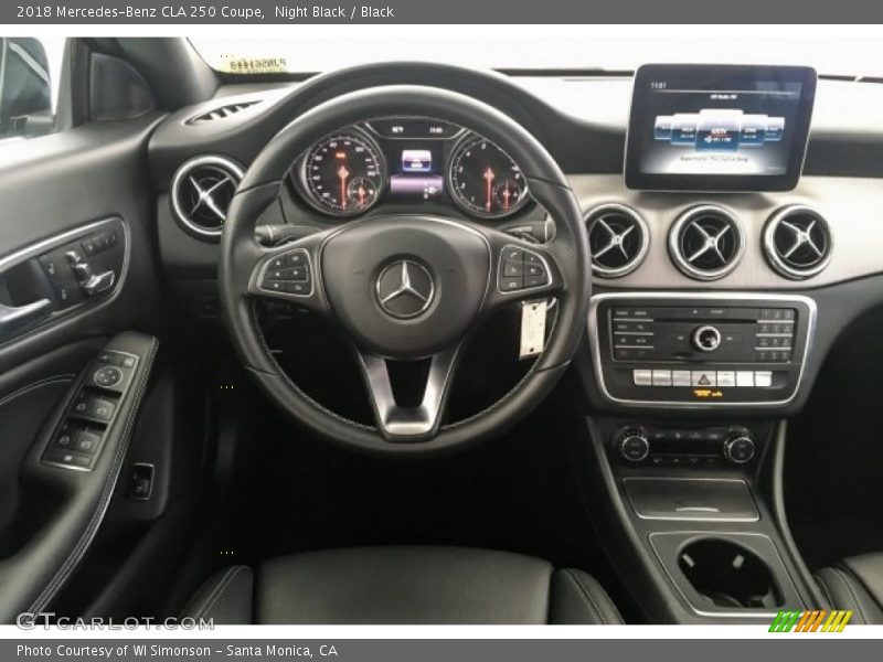 Night Black / Black 2018 Mercedes-Benz CLA 250 Coupe