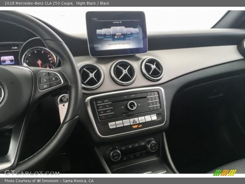 Night Black / Black 2018 Mercedes-Benz CLA 250 Coupe