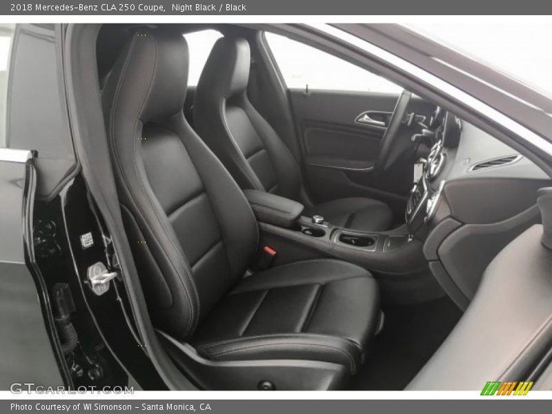 Night Black / Black 2018 Mercedes-Benz CLA 250 Coupe