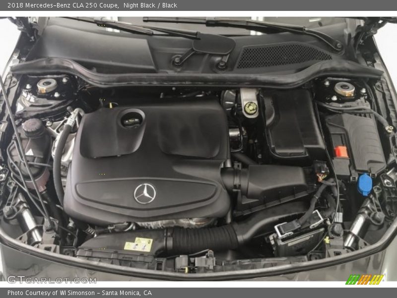 Night Black / Black 2018 Mercedes-Benz CLA 250 Coupe