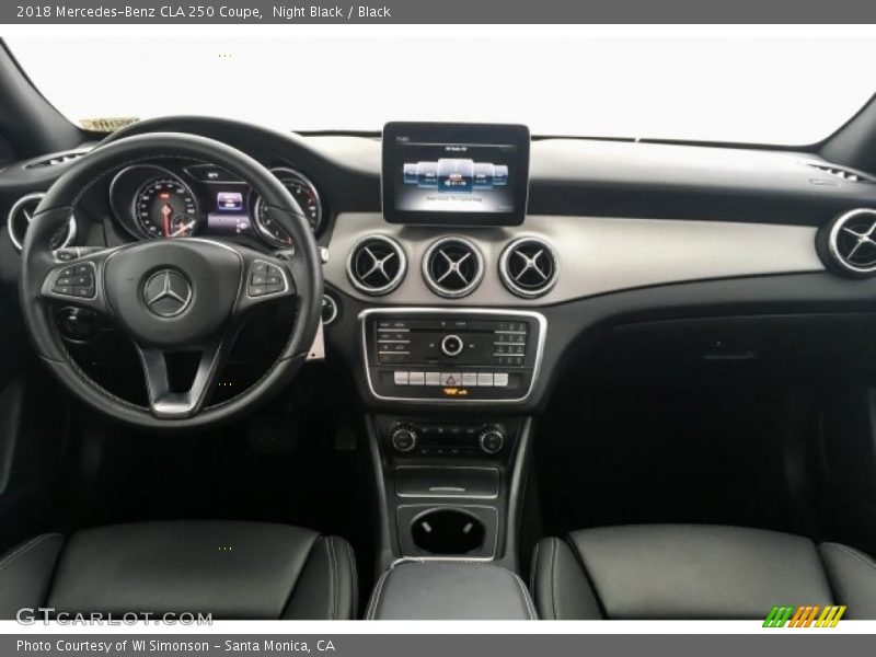 Night Black / Black 2018 Mercedes-Benz CLA 250 Coupe