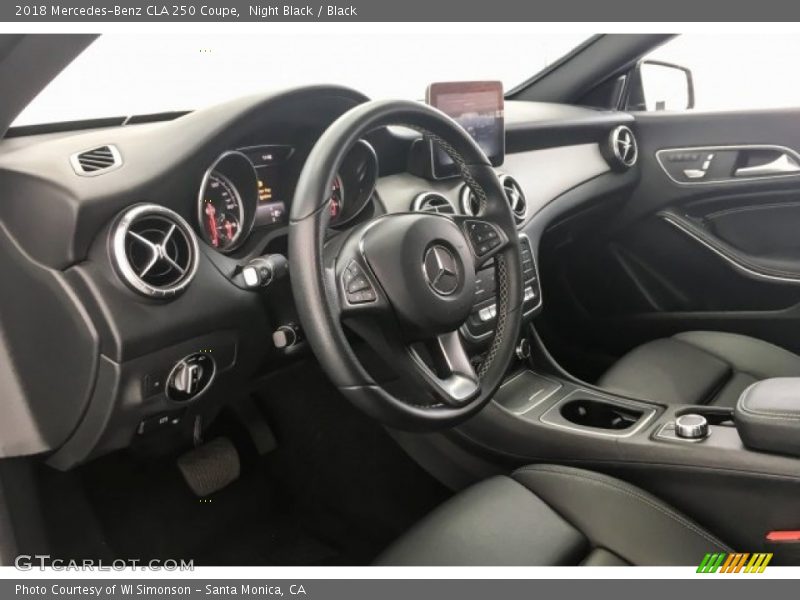 Night Black / Black 2018 Mercedes-Benz CLA 250 Coupe