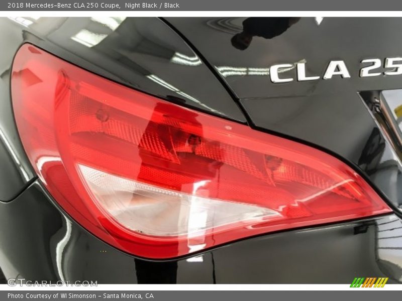 Night Black / Black 2018 Mercedes-Benz CLA 250 Coupe
