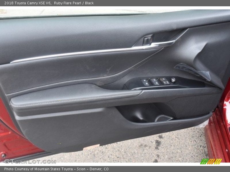 Ruby Flare Pearl / Black 2018 Toyota Camry XSE V6