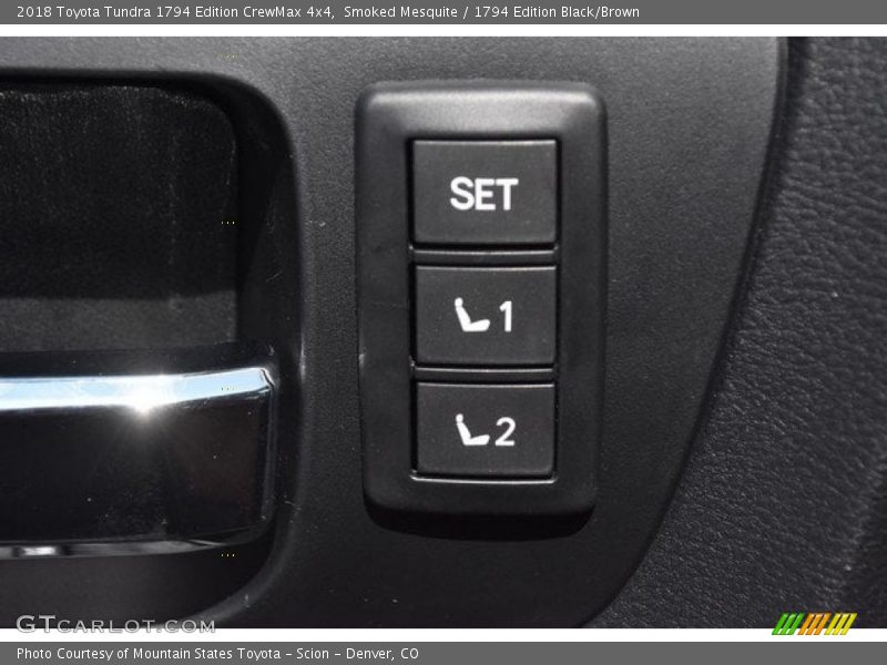 Smoked Mesquite / 1794 Edition Black/Brown 2018 Toyota Tundra 1794 Edition CrewMax 4x4