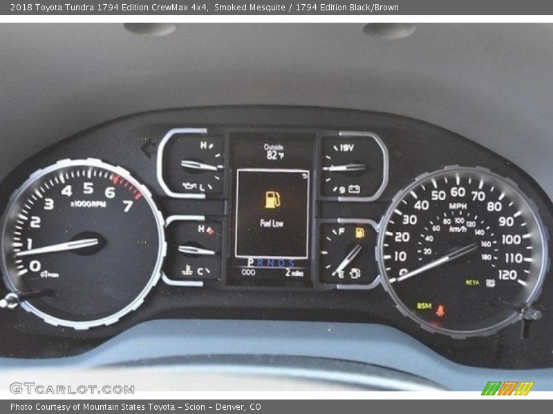 Smoked Mesquite / 1794 Edition Black/Brown 2018 Toyota Tundra 1794 Edition CrewMax 4x4