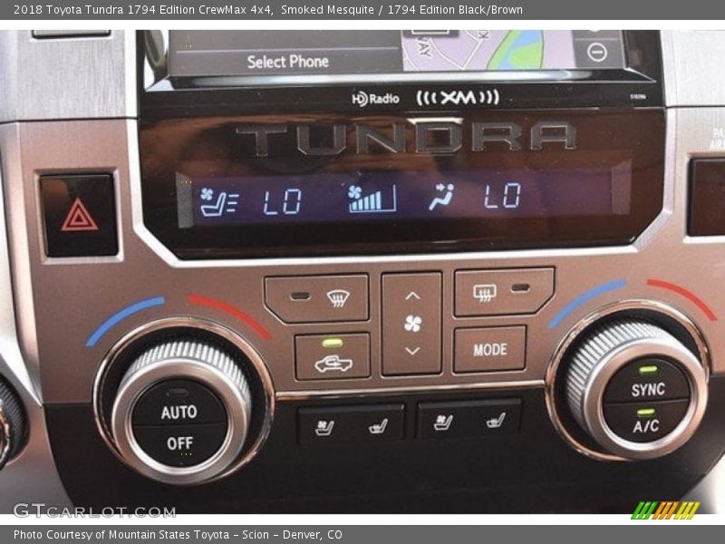 Smoked Mesquite / 1794 Edition Black/Brown 2018 Toyota Tundra 1794 Edition CrewMax 4x4