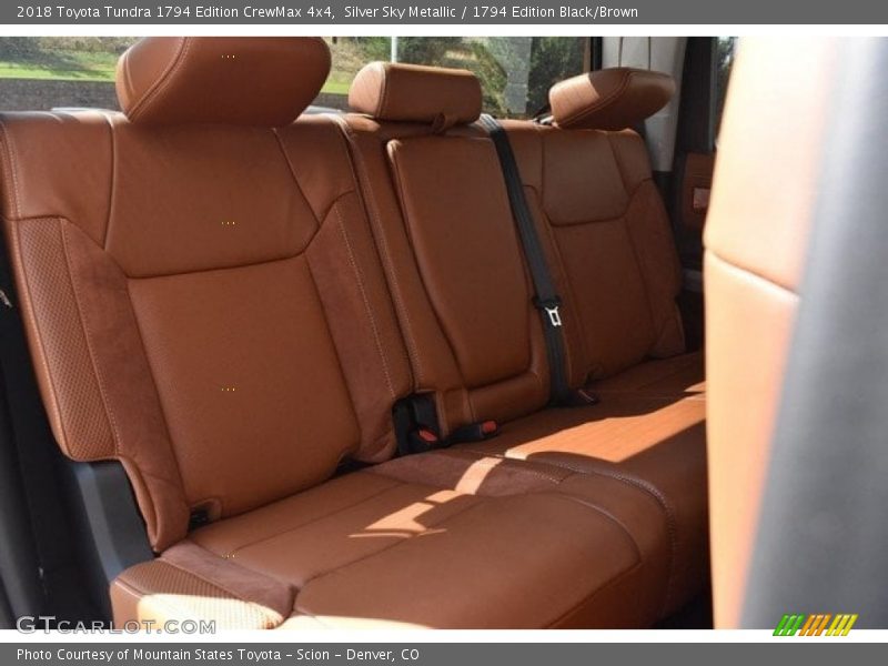 Silver Sky Metallic / 1794 Edition Black/Brown 2018 Toyota Tundra 1794 Edition CrewMax 4x4