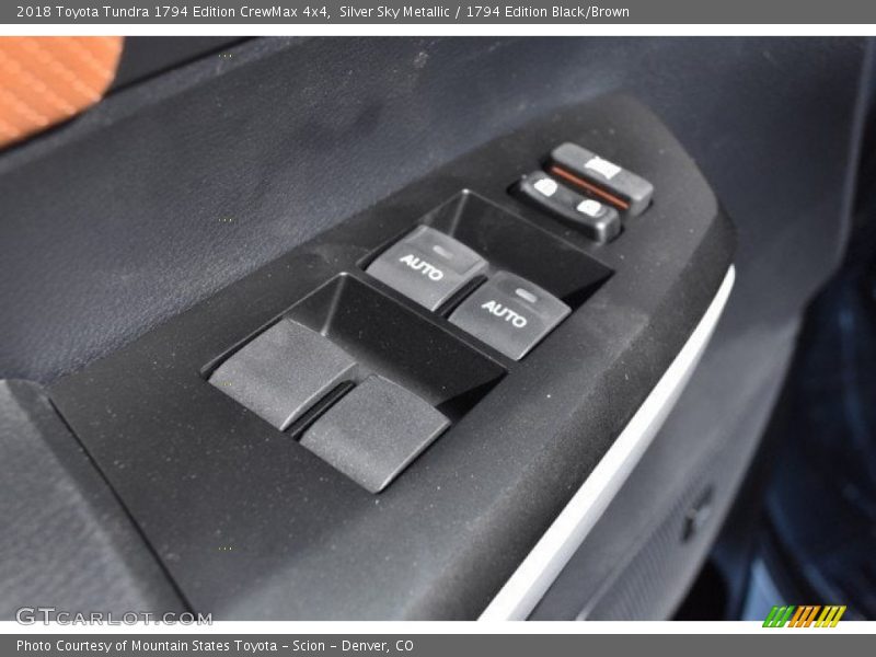 Silver Sky Metallic / 1794 Edition Black/Brown 2018 Toyota Tundra 1794 Edition CrewMax 4x4
