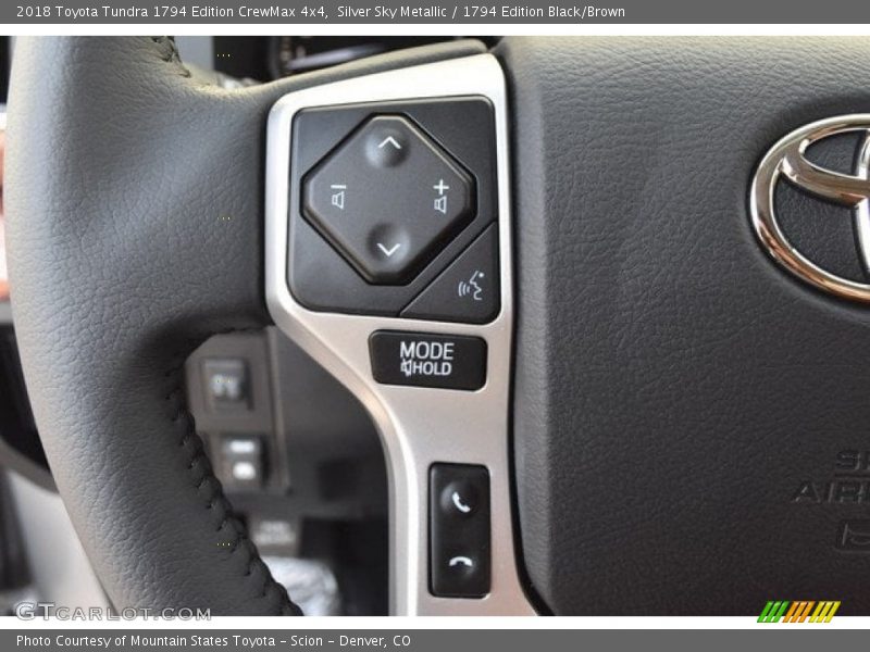 Silver Sky Metallic / 1794 Edition Black/Brown 2018 Toyota Tundra 1794 Edition CrewMax 4x4