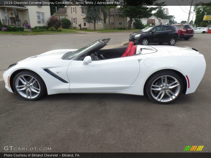  2019 Corvette Stingray Convertible Arctic White