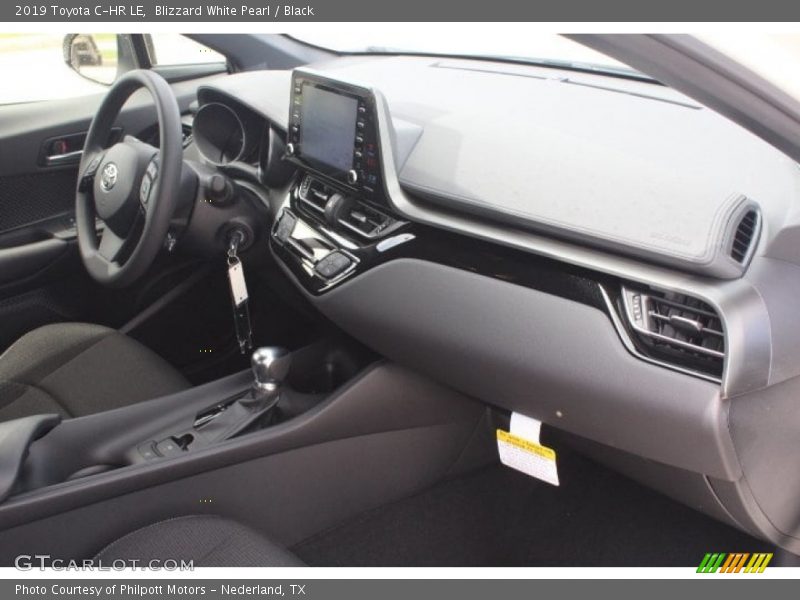 Blizzard White Pearl / Black 2019 Toyota C-HR LE