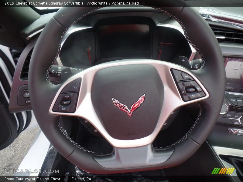  2019 Corvette Stingray Convertible Steering Wheel