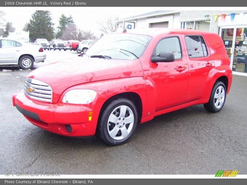 Victory Red / Ebony 2009 Chevrolet HHR LS