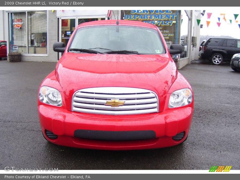Victory Red / Ebony 2009 Chevrolet HHR LS