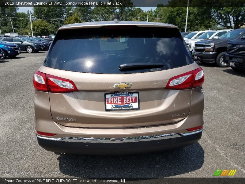 Sandy Ridge Metallic / Jet Black 2019 Chevrolet Equinox LT AWD