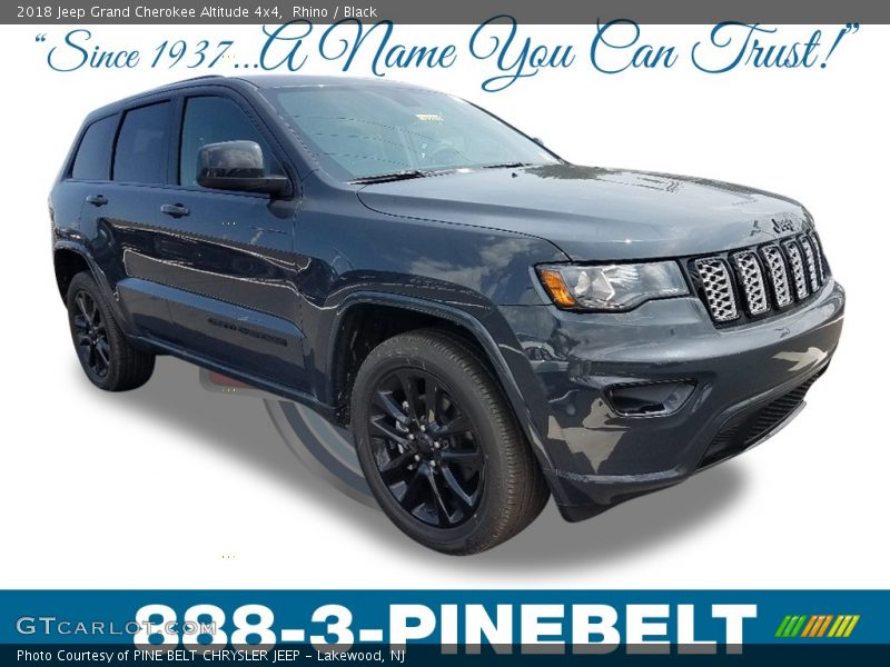 Rhino / Black 2018 Jeep Grand Cherokee Altitude 4x4