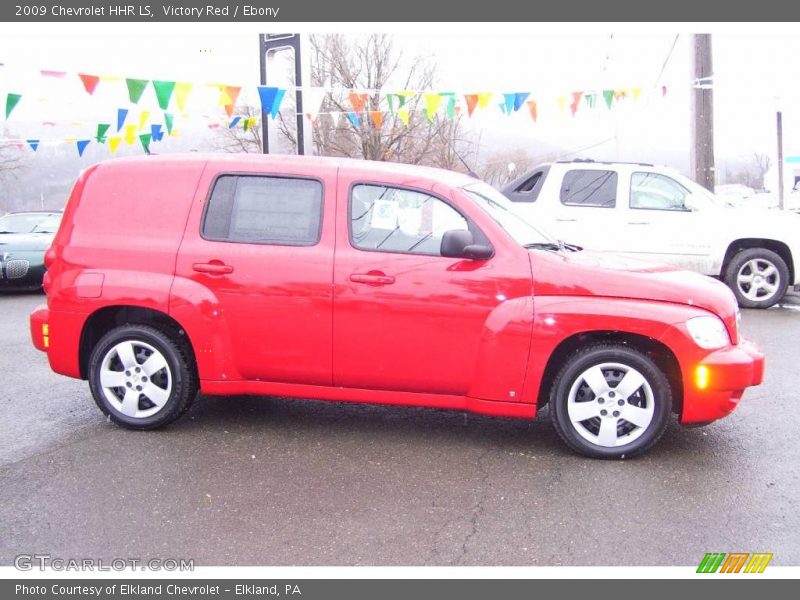 Victory Red / Ebony 2009 Chevrolet HHR LS