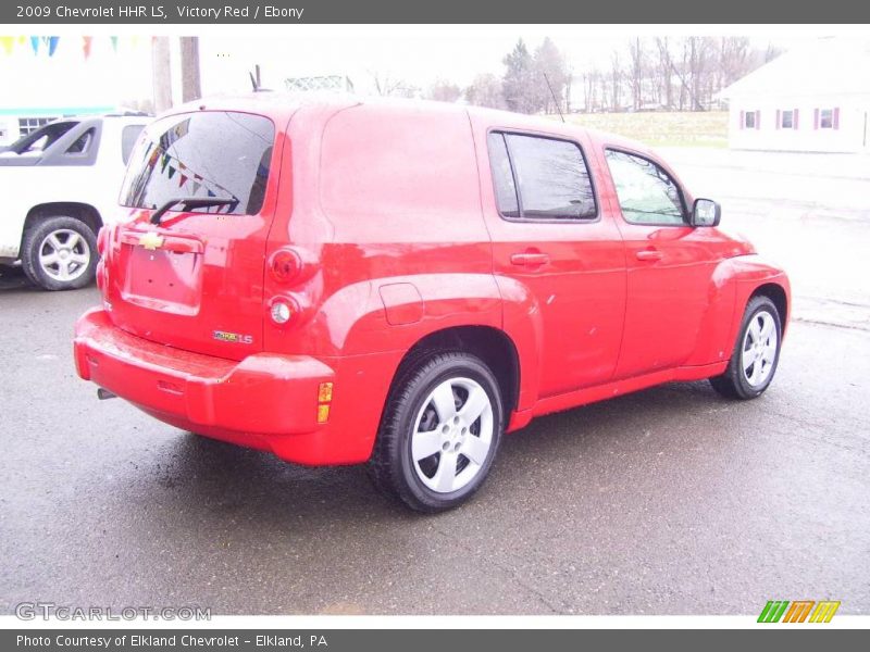 Victory Red / Ebony 2009 Chevrolet HHR LS