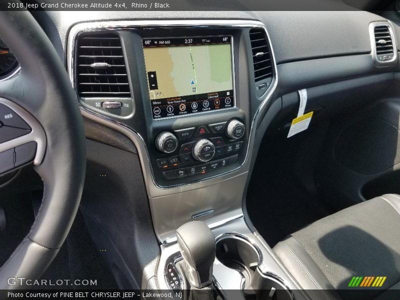 Rhino / Black 2018 Jeep Grand Cherokee Altitude 4x4