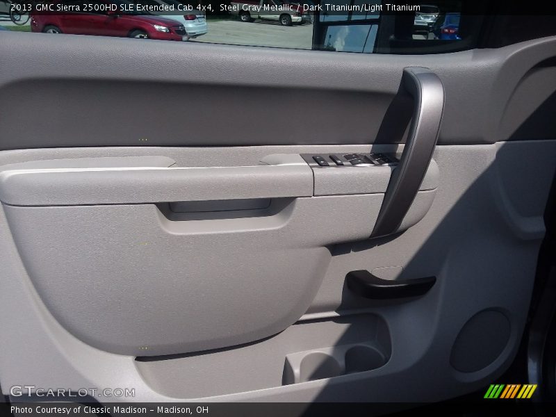 Steel Gray Metallic / Dark Titanium/Light Titanium 2013 GMC Sierra 2500HD SLE Extended Cab 4x4