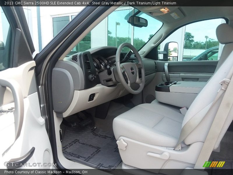 Steel Gray Metallic / Dark Titanium/Light Titanium 2013 GMC Sierra 2500HD SLE Extended Cab 4x4