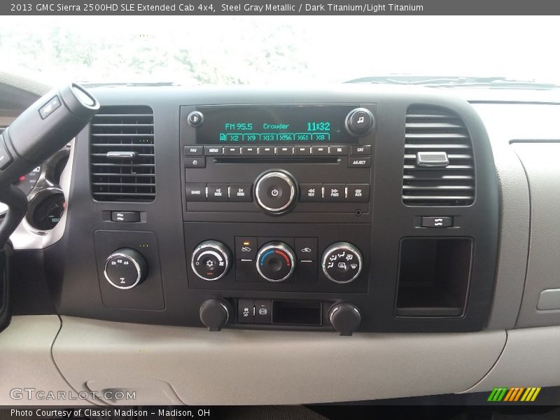 Steel Gray Metallic / Dark Titanium/Light Titanium 2013 GMC Sierra 2500HD SLE Extended Cab 4x4