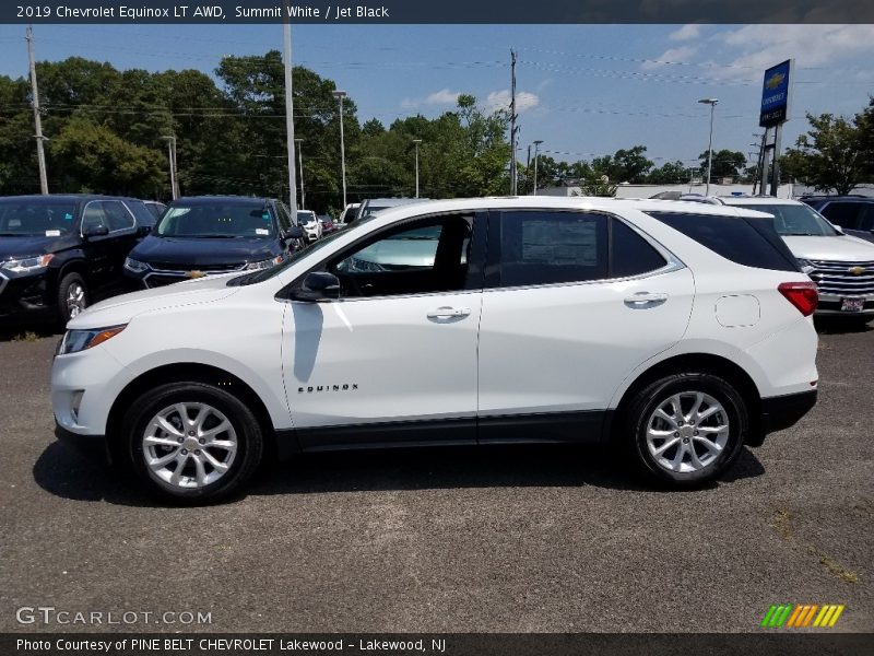 Summit White / Jet Black 2019 Chevrolet Equinox LT AWD