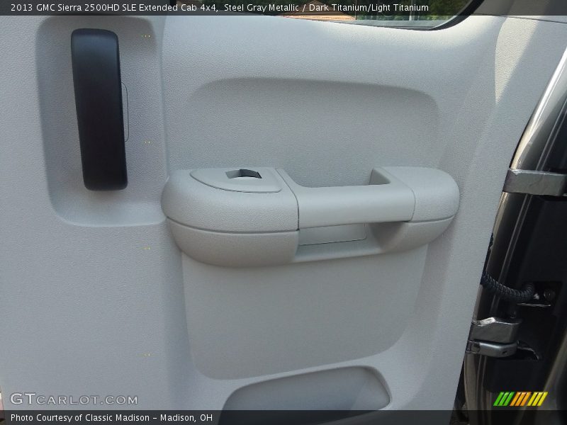 Steel Gray Metallic / Dark Titanium/Light Titanium 2013 GMC Sierra 2500HD SLE Extended Cab 4x4