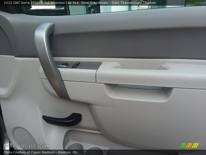 Steel Gray Metallic / Dark Titanium/Light Titanium 2013 GMC Sierra 2500HD SLE Extended Cab 4x4