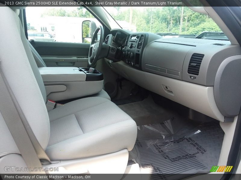 Steel Gray Metallic / Dark Titanium/Light Titanium 2013 GMC Sierra 2500HD SLE Extended Cab 4x4