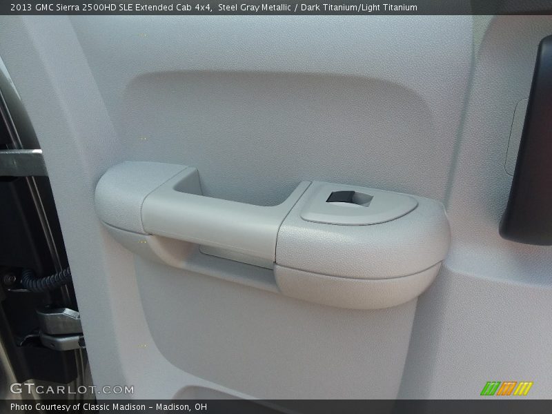 Steel Gray Metallic / Dark Titanium/Light Titanium 2013 GMC Sierra 2500HD SLE Extended Cab 4x4