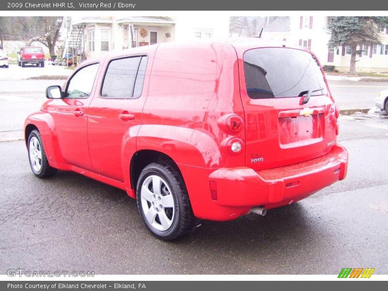 Victory Red / Ebony 2009 Chevrolet HHR LS