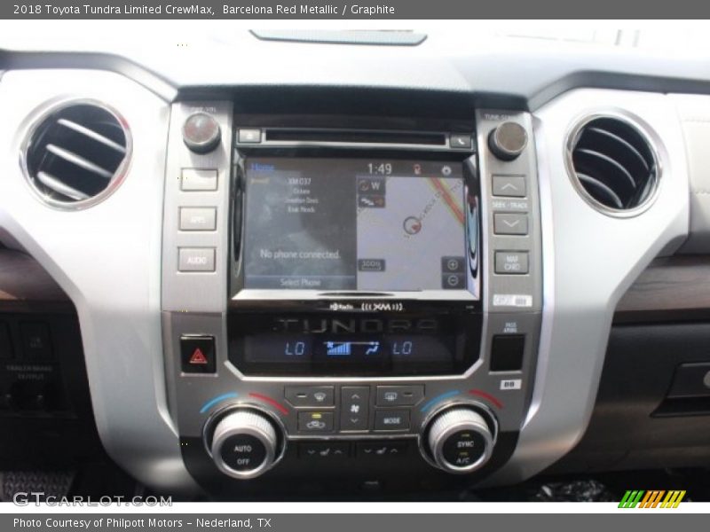 Barcelona Red Metallic / Graphite 2018 Toyota Tundra Limited CrewMax