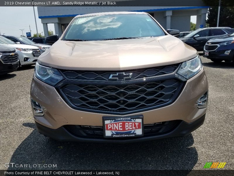 Sandy Ridge Metallic / Jet Black 2019 Chevrolet Equinox LT AWD